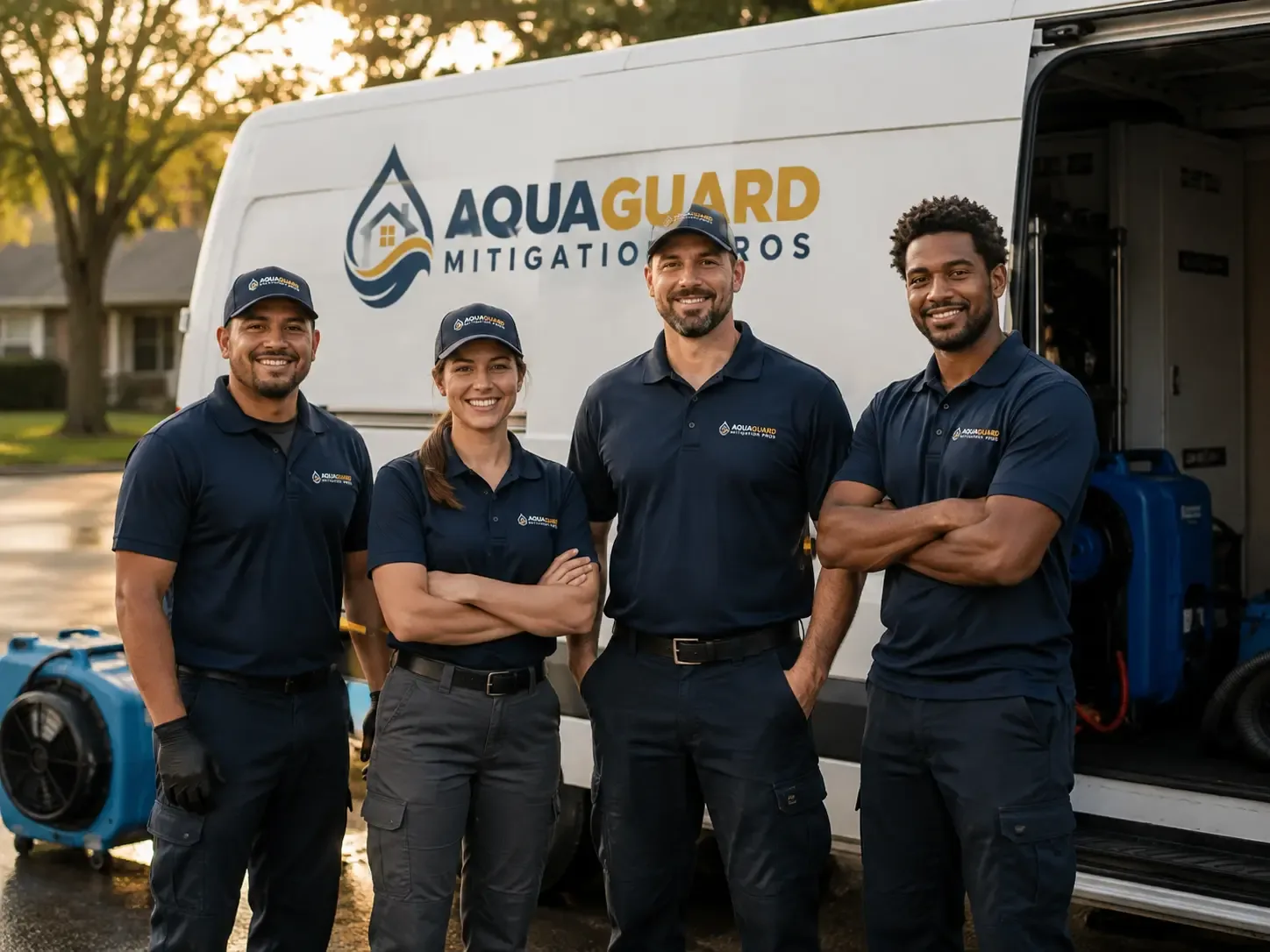 Water Damage Mitigation company in Newcastle, TX